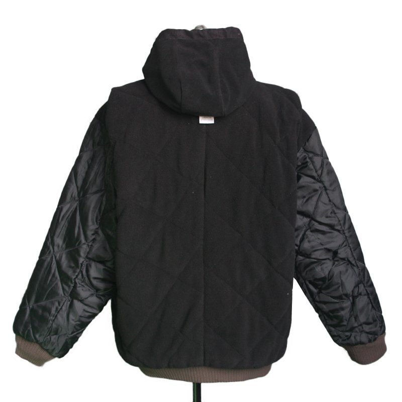 12 OZ Brushed DUCK CANVAS men's jackets quilted jacket winter jacket with water proof