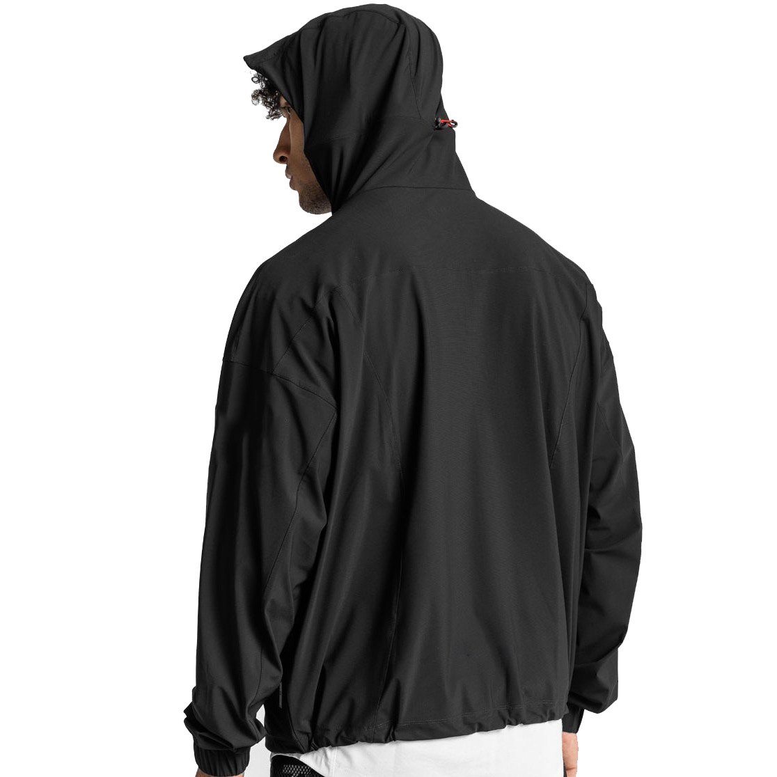 Decheng Custom Nylon Plain Windbreaker Jackets Mens Fall Clothing Branded Vintage Pullover Waterproof Windproof For Men