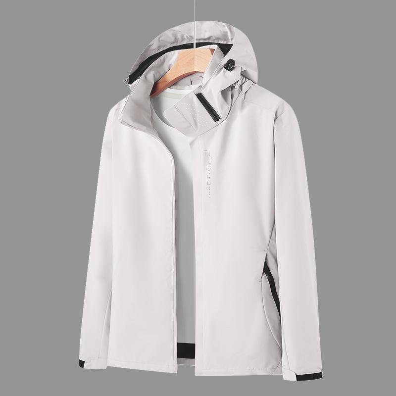 Outdoor Windproof waterproof men's jacket 100% polyester coat for men