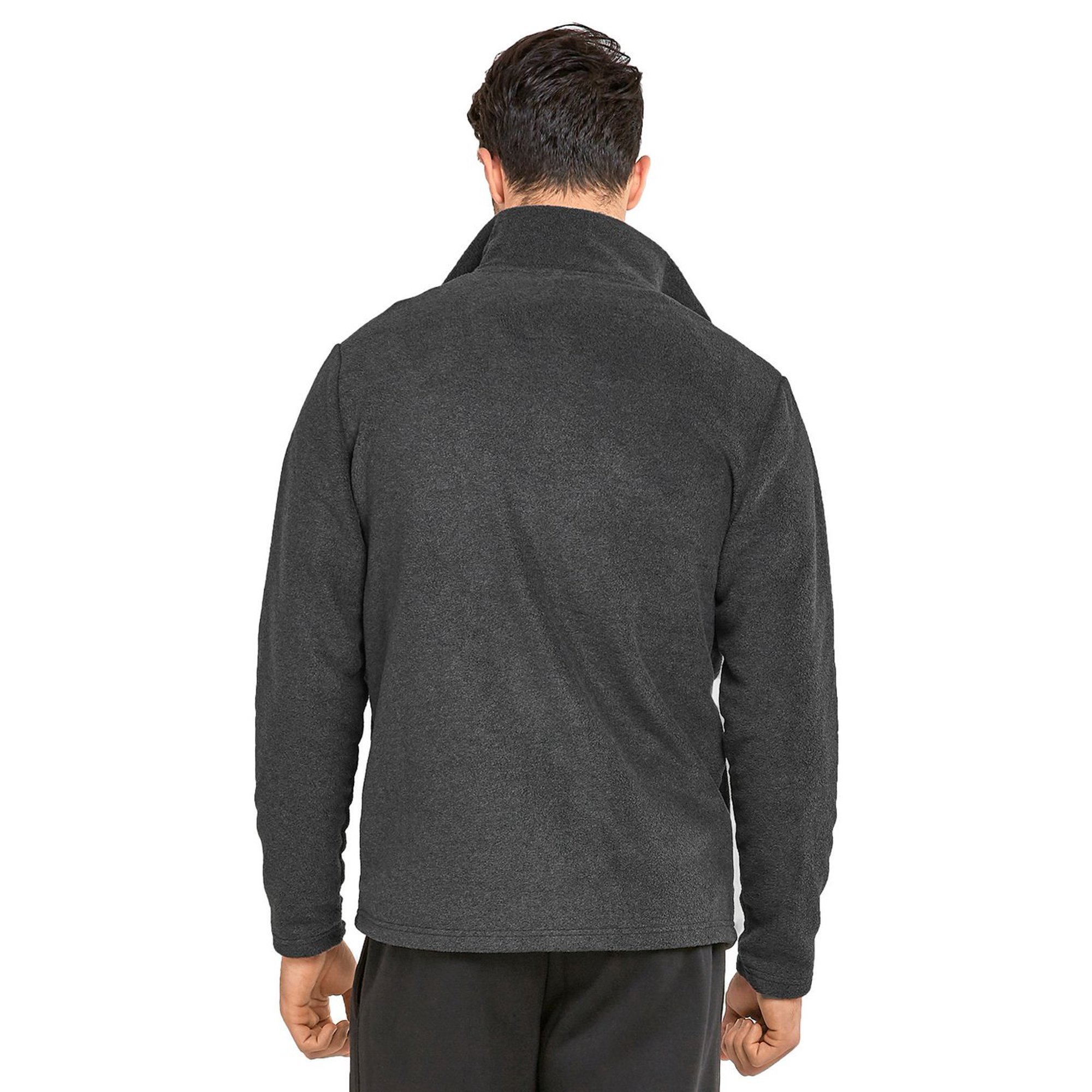 High Premium Quality Men's Microfleece Polar Coral fleece Jacket, Custom Full Zip Up Heavy Winter Jacket