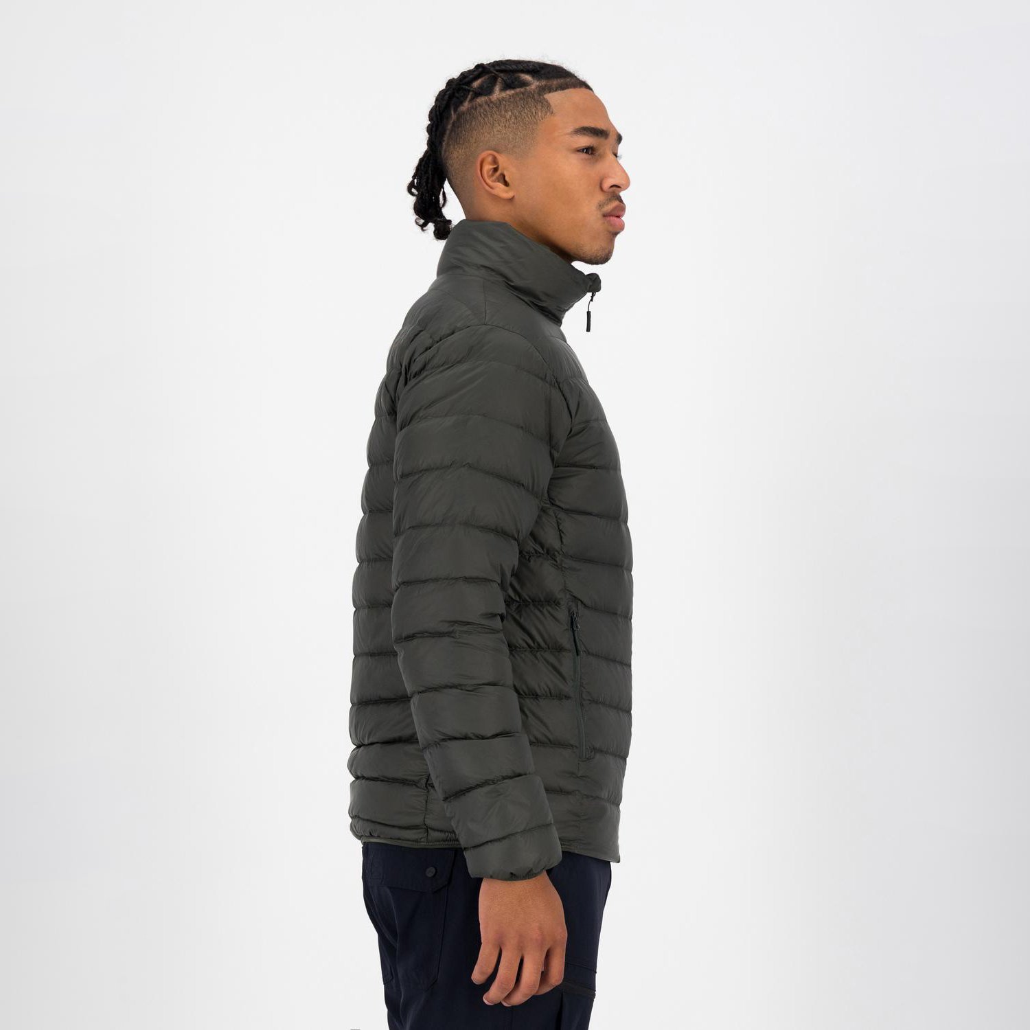 Men's Oversized down Puffer Jacket Custom Hooded Designer Coat With Puff Padded Heavy Fabric Winter Custom Shiny Oem Logo