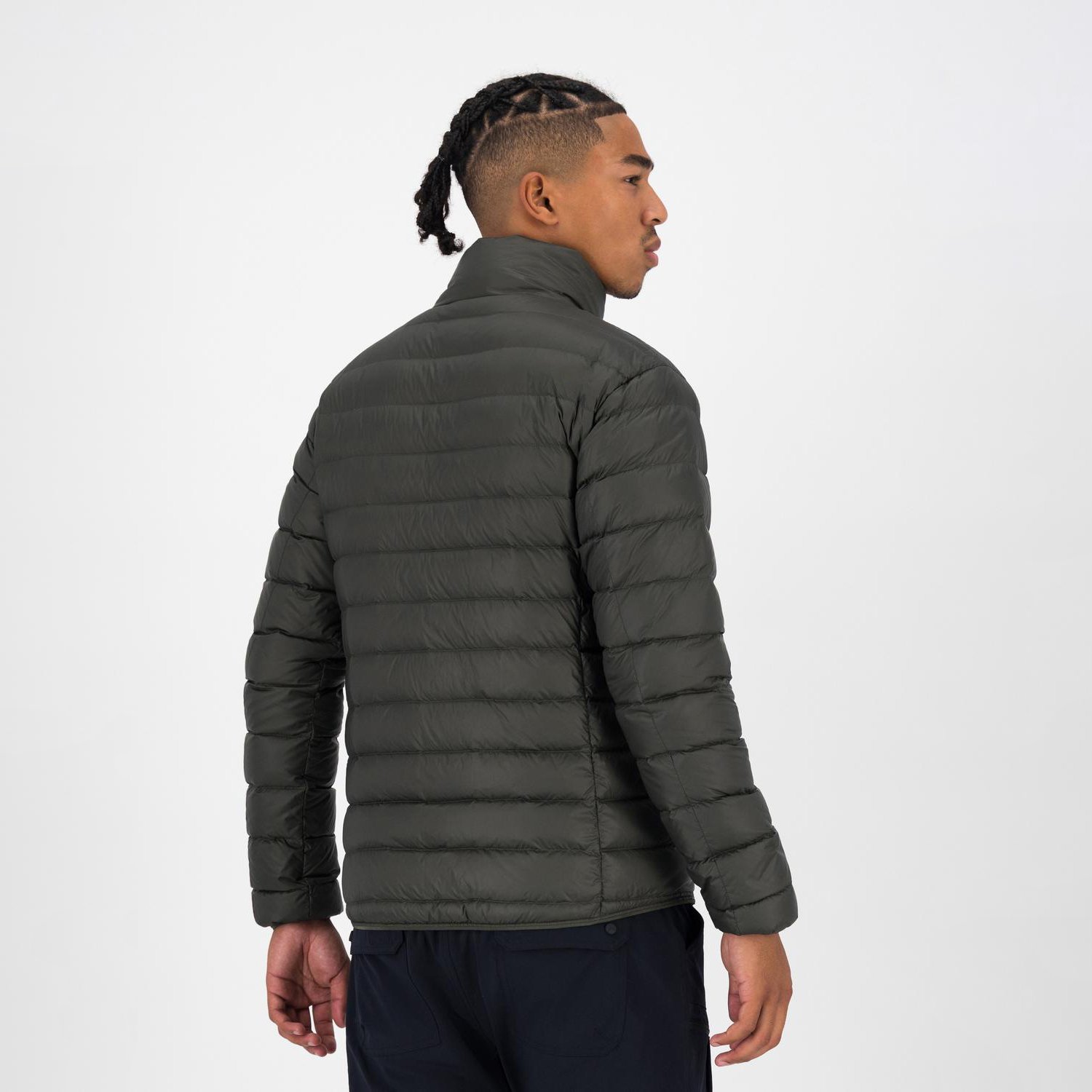 Men's Oversized down Puffer Jacket Custom Hooded Designer Coat With Puff Padded Heavy Fabric Winter Custom Shiny Oem Logo