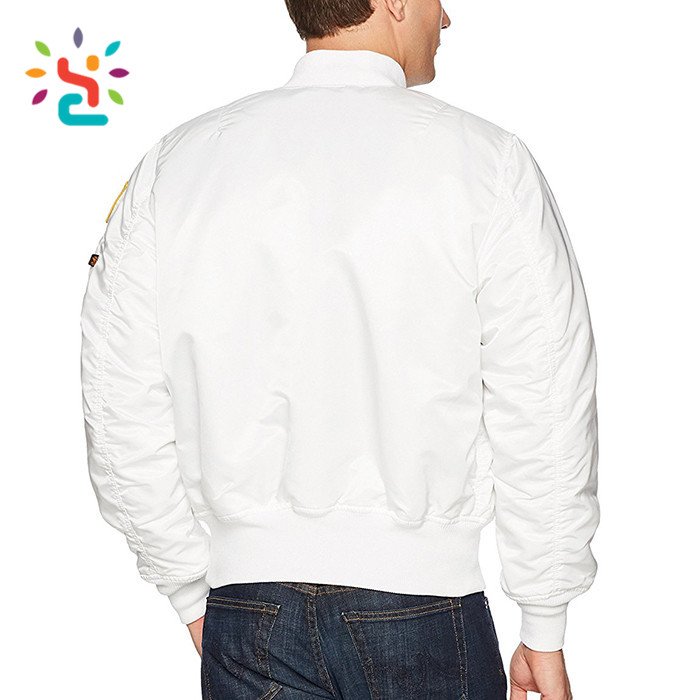 Wholesale Fashion Men's Jackets Embroidery Bomber Jacket Lightweight Windproof Bomber Jacket