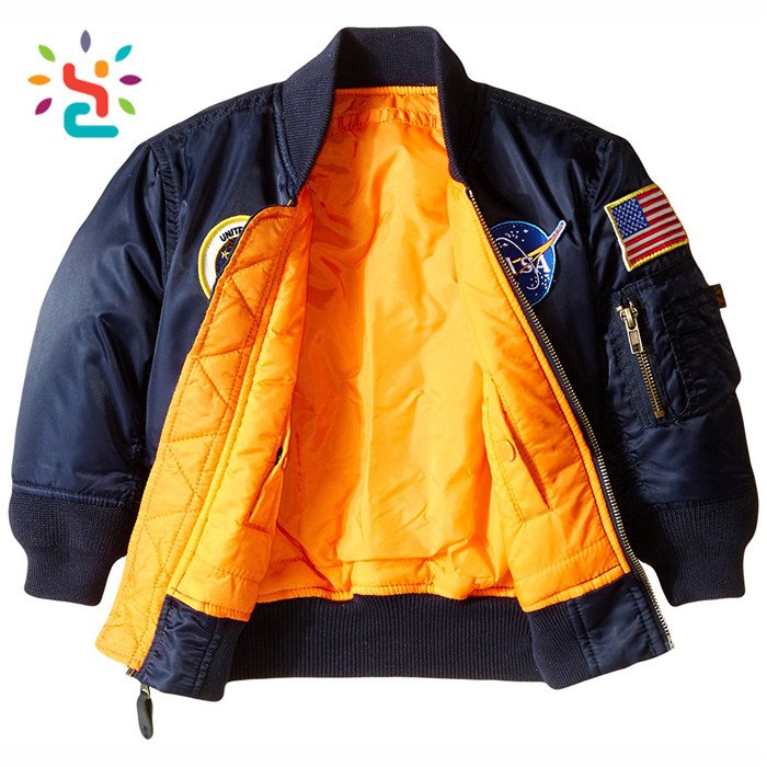 Wholesale Fashion Men's Jackets Embroidery Bomber Jacket Lightweight Windproof Bomber Jacket