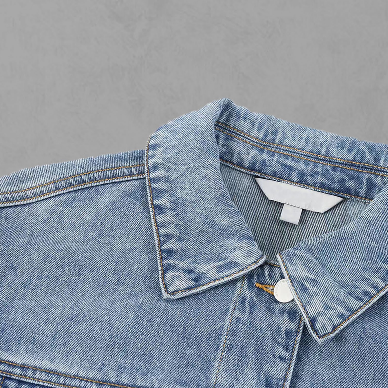 Jacket Men's Denim Jacket Men's Jacket Lapel Classic Clothing