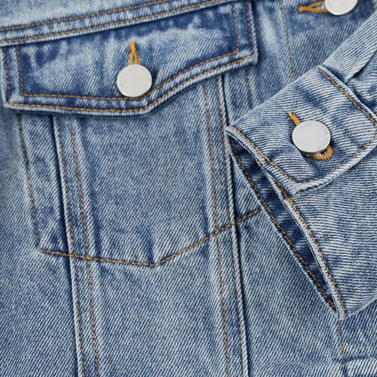 Jacket Men's Denim Jacket Men's Jacket Lapel Classic Clothing