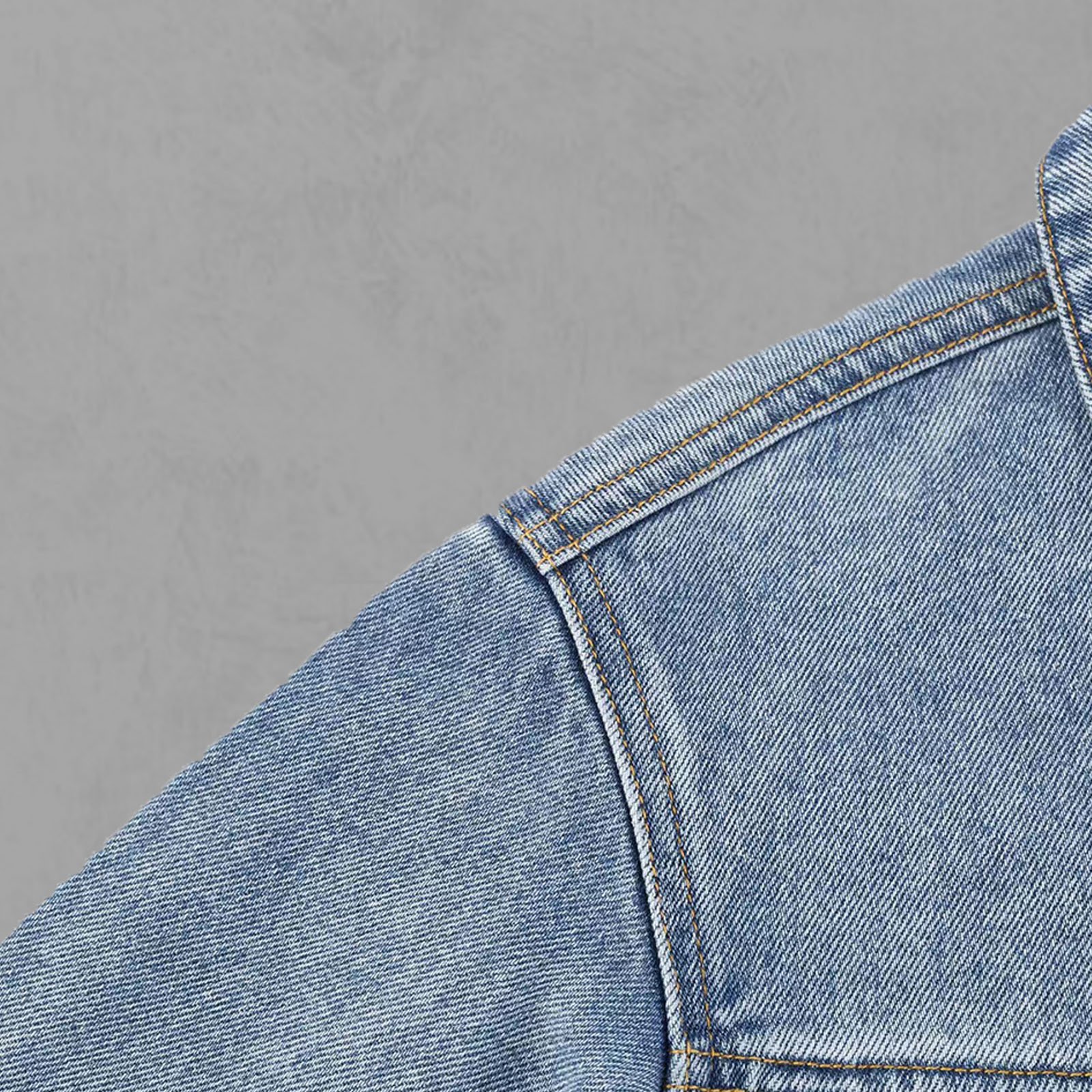 Jacket Men's Denim Jacket Men's Jacket Lapel Classic Clothing