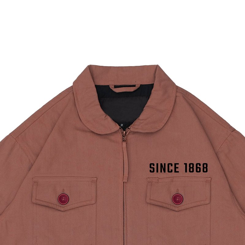 New Wholesale Men's Jackets Workwear Jackets Fashionable Loose Cotton Printed Casual Lapel Jackets