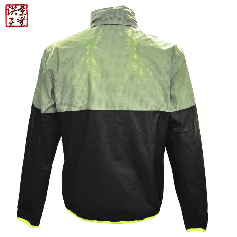 Wholesale Custom Fashion Men's Jacket Zipper Reflective Casual Jacket For Men