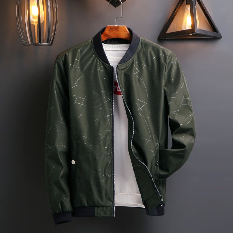 Autumn Fashion Slim Fit Thin Male Jackets Bomber Casual Coat Men's Jackets