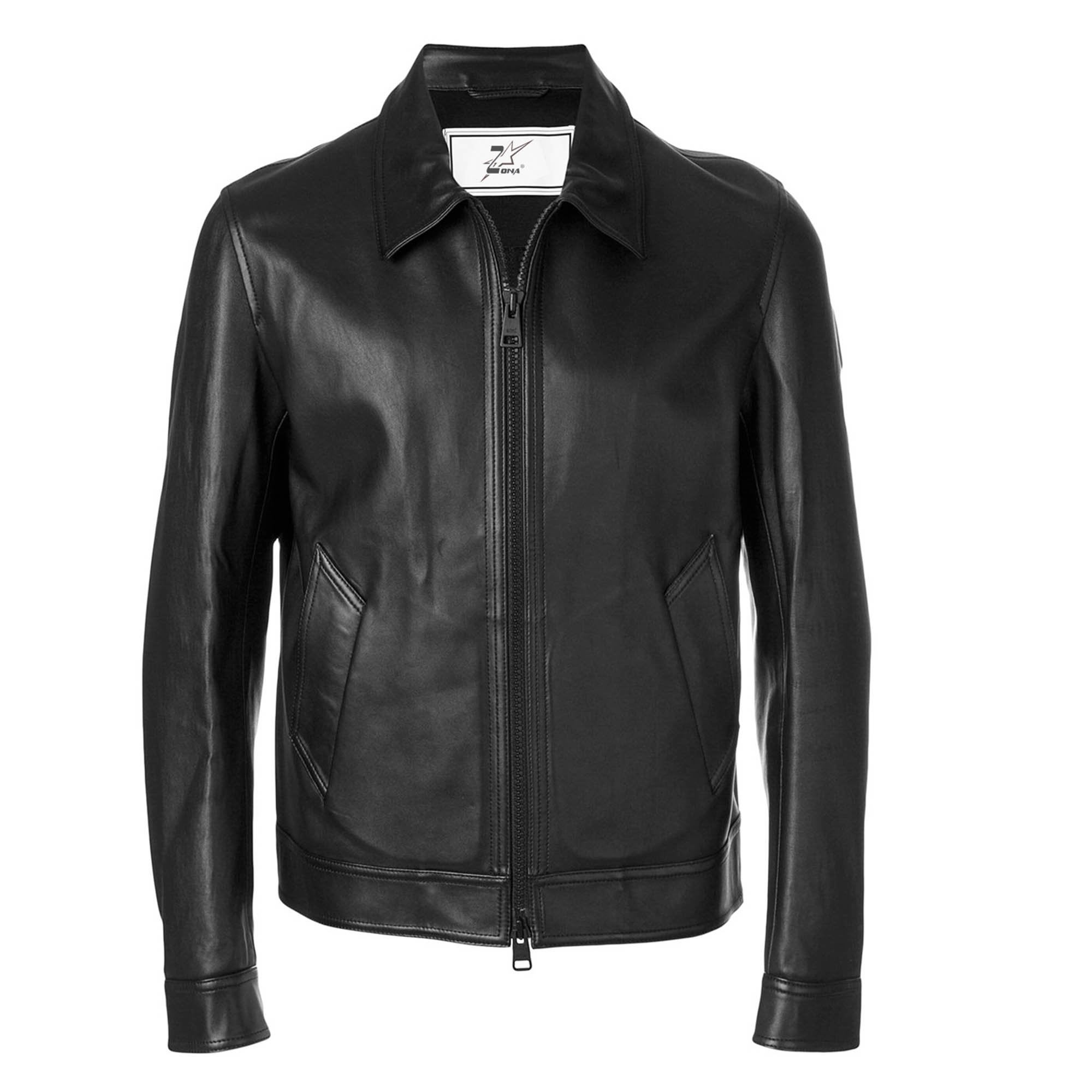 Men's Sheep Leather Fashion Puffer Jacket in Warm Brown Plus Size Coat with Custom Private Label Logo Design Plain Technique