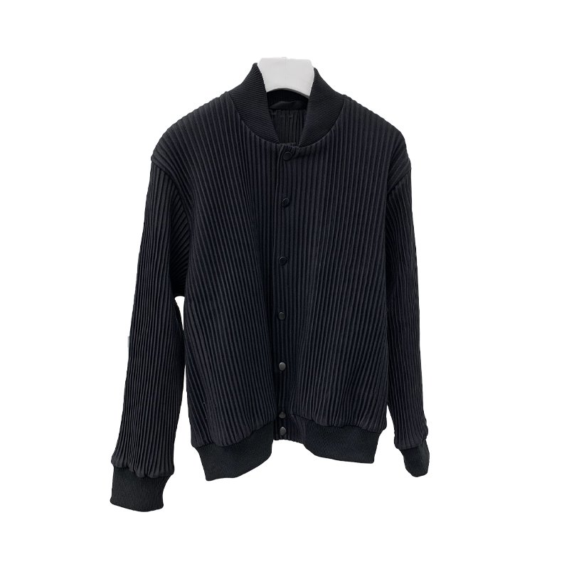 High Quality Men's Women's Autumn Winter Baseball Jacket Fur Decoration Thick Neck Long Sleeve Hem Shrinkage Same Style Summer