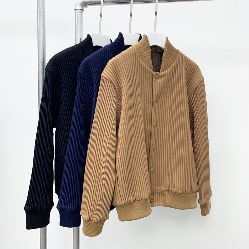 High Quality Men's Women's Autumn Winter Baseball Jacket Fur Decoration Thick Neck Long Sleeve Hem Shrinkage Same Style Summer