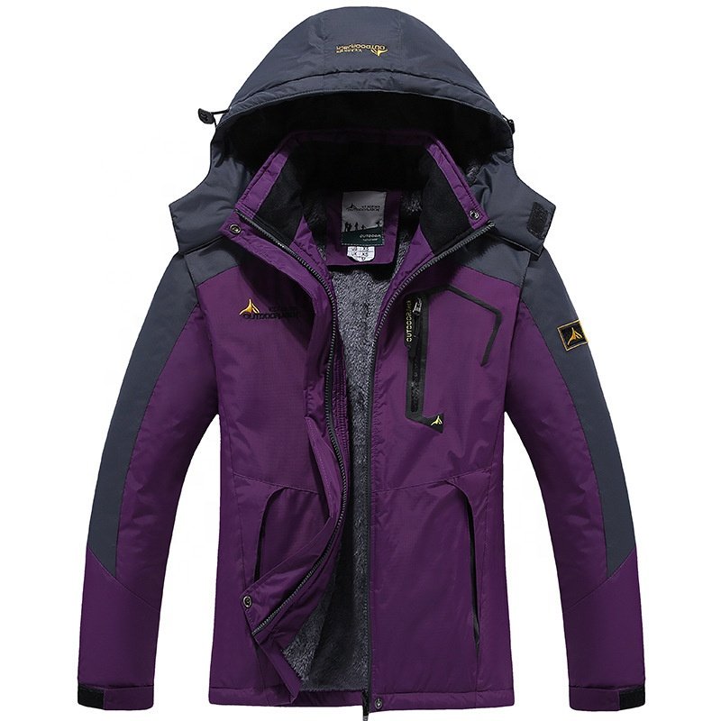 Custom Casual windproof Jacket Loose Solid Color Plus Size men's clothing Windbreaker Jackets for men women with hood