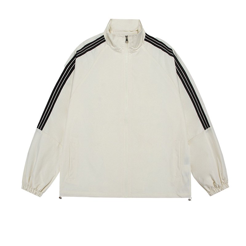 Hot trend high street retro preppy new design windproof men's jacket outdoor waterproof jacket