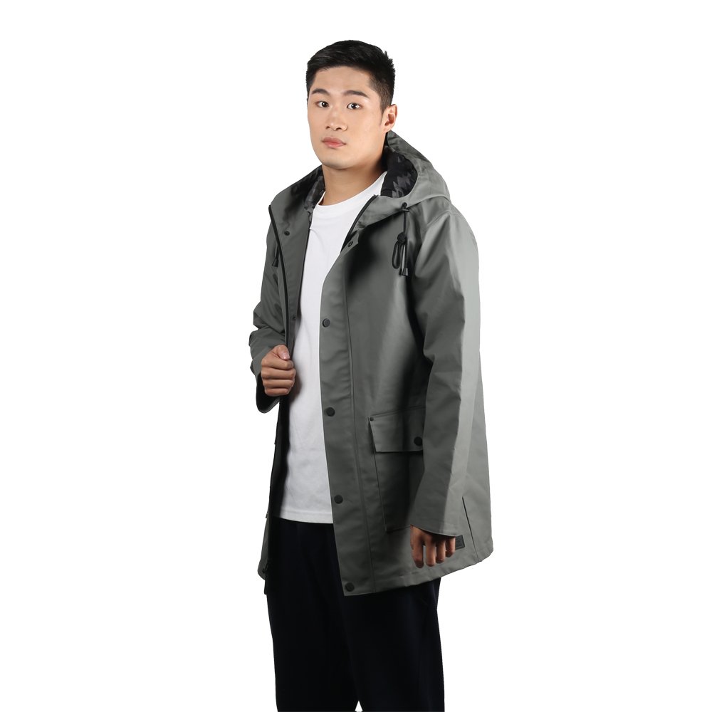 PU Heat Sealed Seams men's raincoat jacket clothes high-end customization waterproof rain wear