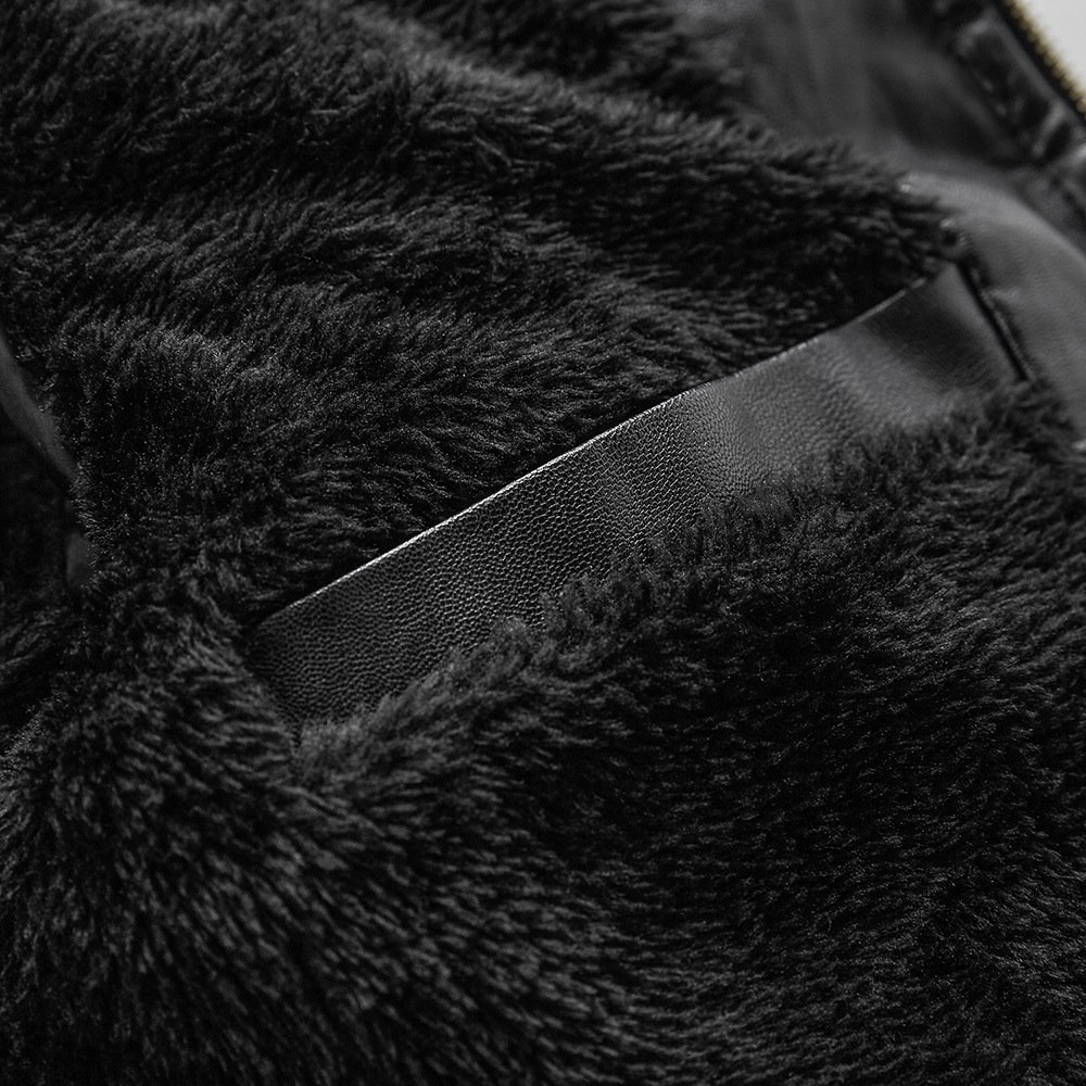 Autumn Winter Men's Leather Clothes New European American Styled Motorcycle Jackets with Zipper Closure Colored PU Leather Men