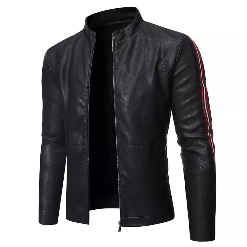 Men's Black Leather Jacket Motorcycle Fashion Men Slim Fit Biker Jacket Coat Genuine Cowhide Leather Jacket Plus Size Men's Jack