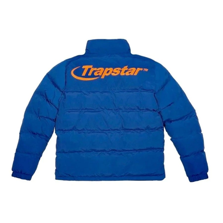 Men's Winter Parka Trapstar HYPERDRIVE PUFFER JACKET -dazzli Top Quality Embroidered Coat UK London High Street Fashion Jacket