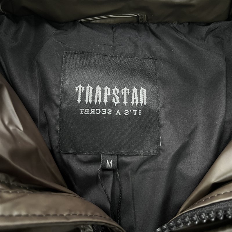Men's Winter Parka Trapstar HYPERDRIVE PUFFER JACKET -dazzli Top Quality Embroidered Coat UK London High Street Fashion Jacket