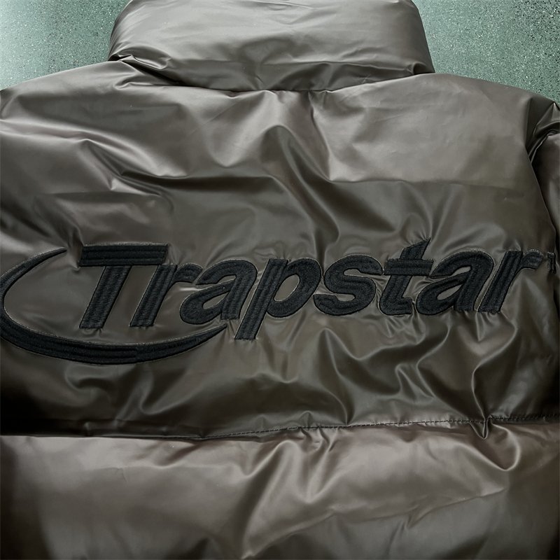 Men's Winter Parka Trapstar HYPERDRIVE PUFFER JACKET -dazzli Top Quality Embroidered Coat UK London High Street Fashion Jacket