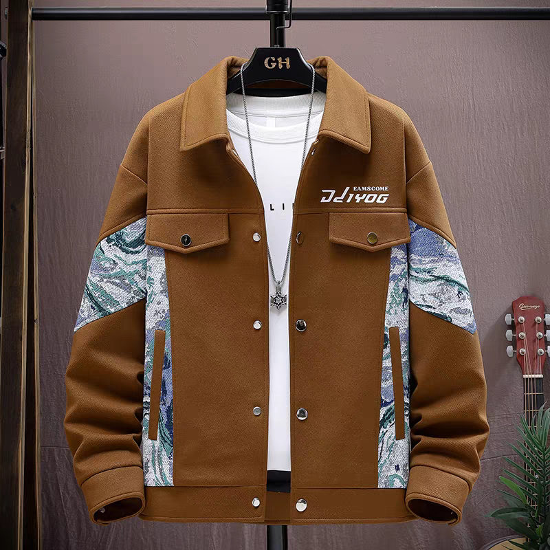 2024 Wholesale cheap hot selling men's jacket spring and fall new fashion hip hop casual hooded sports trend thin jacket