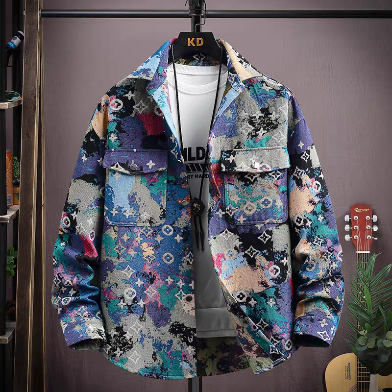 2024 Wholesale cheap hot selling men's jacket spring and fall new fashion hip hop casual hooded sports trend thin jacket