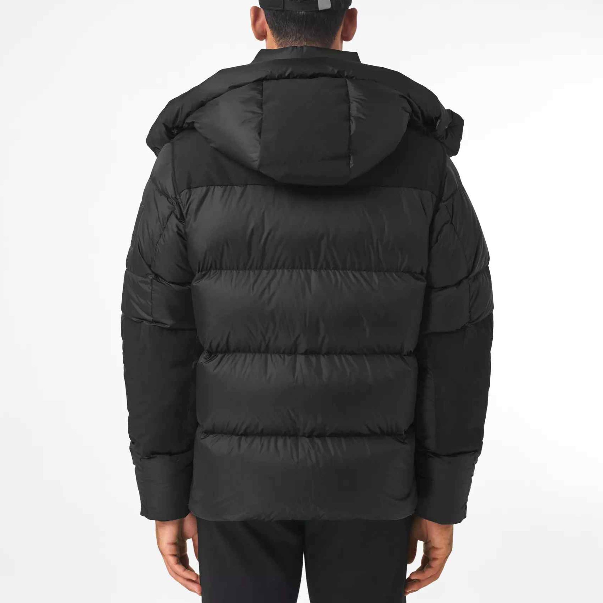 Custom Printed Padded Coats Bubble Clothing Outdoor Zipper Windbreaker Logo Puffer Jacket Warm Winter Men Jacket
