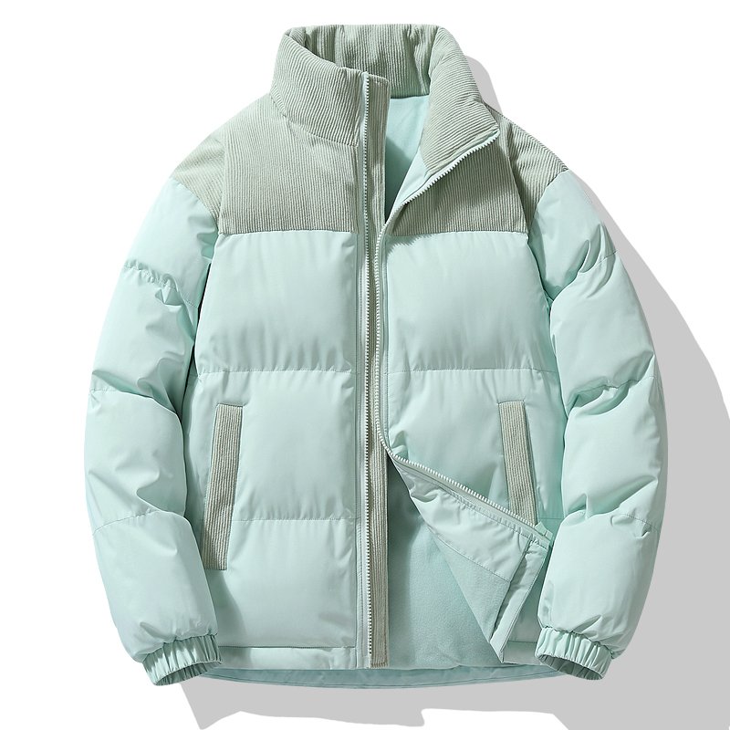 Unisex Popular Fashion Design Cotton-Padded Jacket Men's Casual Winter Coat Hood Zipper Customizable Spring Wool Jacket Canvas