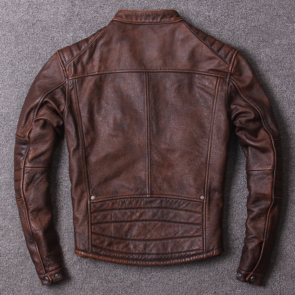 High Street Men's Jackets From Pakistan OEM Service New Arrival Top Quality Leather Customized Material Men's Clothing Jackets