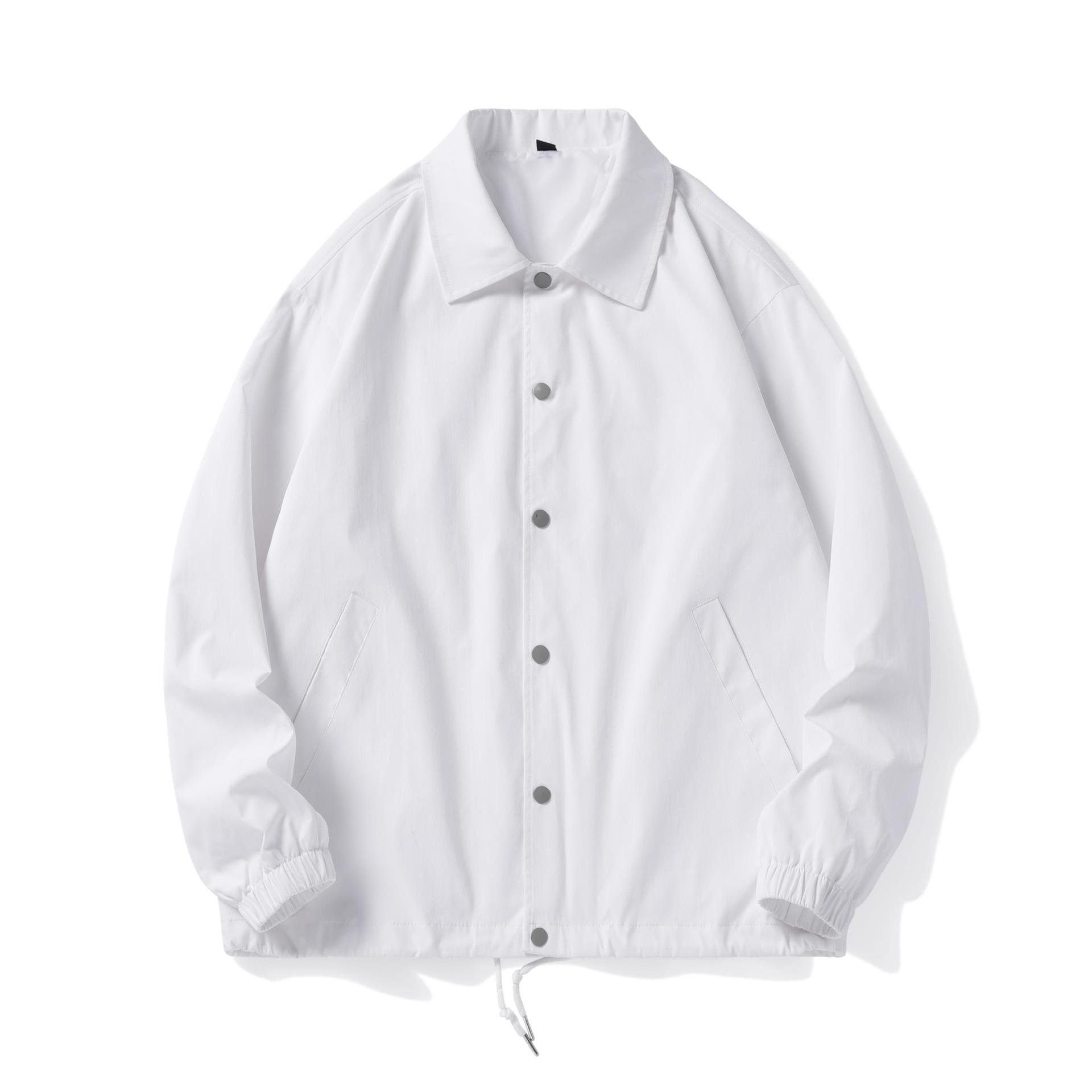 Spring jacket men's new product loose collar casual men's top business solid color men's jacket