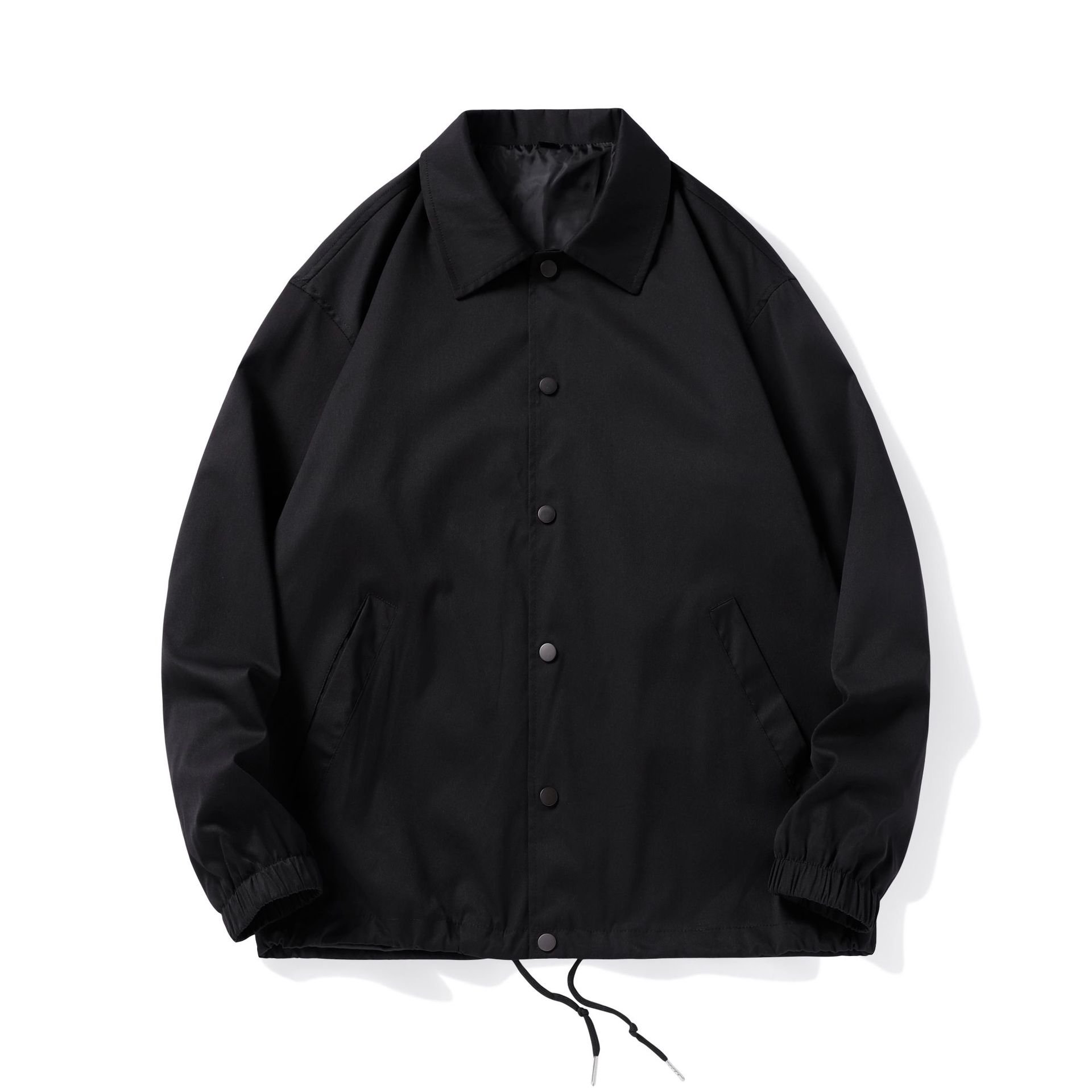 Spring jacket men's new product loose collar casual men's top business solid color men's jacket