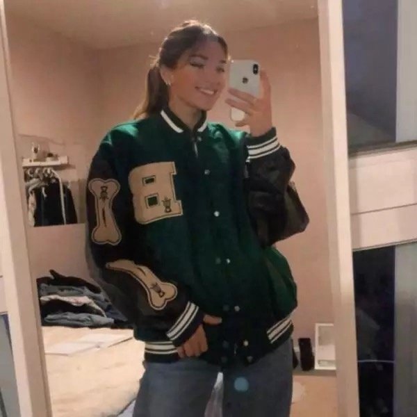 wholesale men's hip hop Chenille Embroidery custom leather sleeve college sports mens varsity jackets