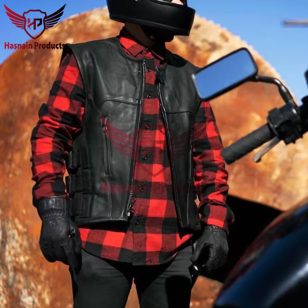 Premium Customized High Fashion Genuine Leather Jackets Motorcycle Coat Men's Cowhide Vests Affordable Prices Men's Leather