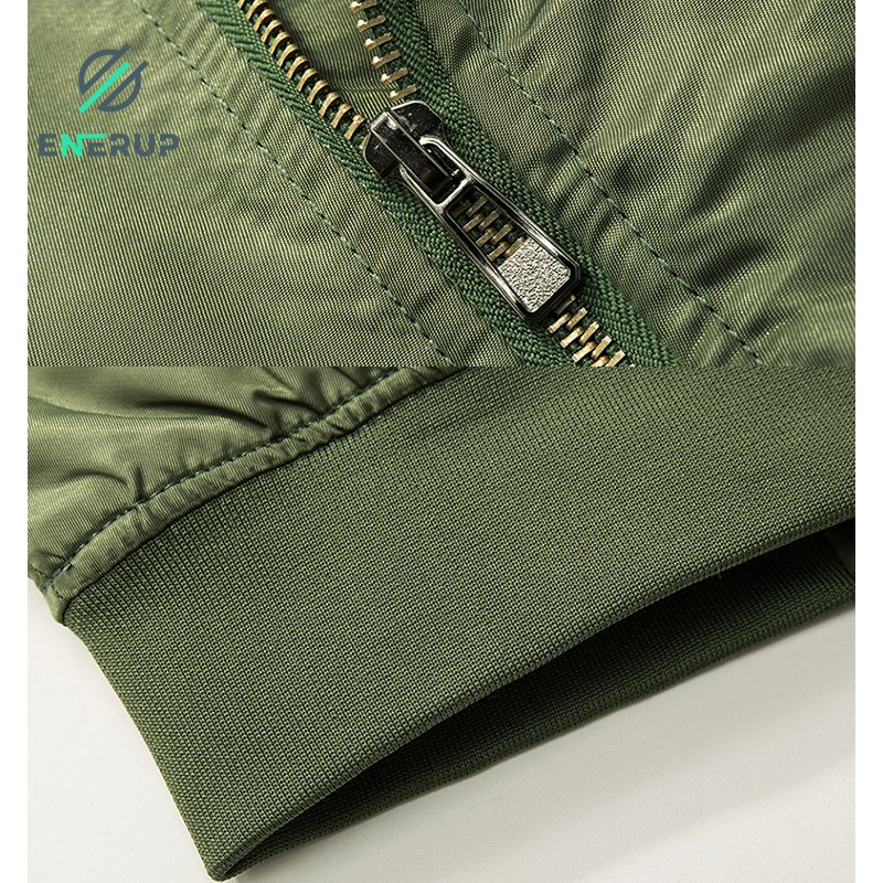 Enerup ready to ship Alpha MA-1 Bomber Flight Jacket - Fighter Pilot Flight Jacket