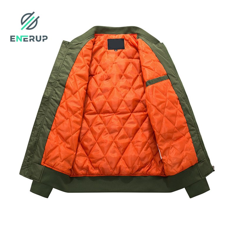 Enerup ready to ship Alpha MA-1 Bomber Flight Jacket - Fighter Pilot Flight Jacket