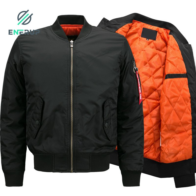 Enerup ready to ship Alpha MA-1 Bomber Flight Jacket - Fighter Pilot Flight Jacket