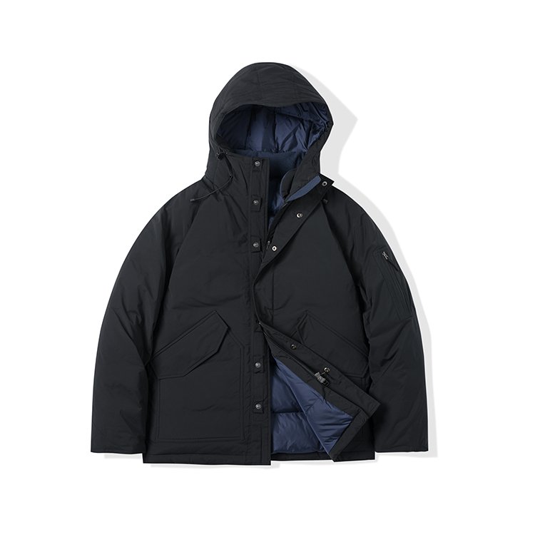 High Quality Customized Men's Winter Outdoor Fluffy Casual White Goose Down Down Jacket