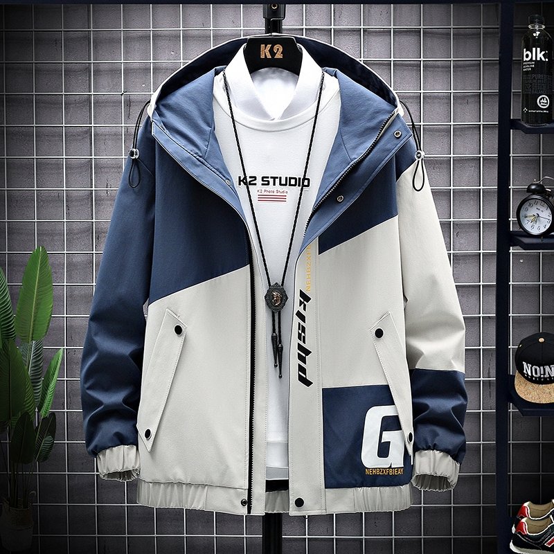 Wholesale Custom Winter Windbreaker Wholesale Men Plus Size Men's Jackets Plain Nylon Satin Bomber Men's Jackets