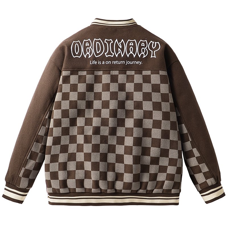 Customizable Baseball and Hip Hop Jacket for Men and Women Men's Jackets