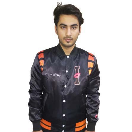 Wholesale Custom Winter Windbreaker Wholesale Men Plus Size Men's Jackets Plain Nylon Satin Bomber Men's Jackets