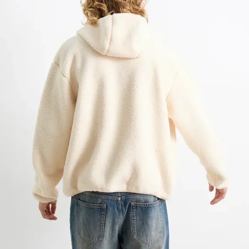 Custom High quality Men's fleece Jacket Custom Full Zip Up Heavy Winter Jacket