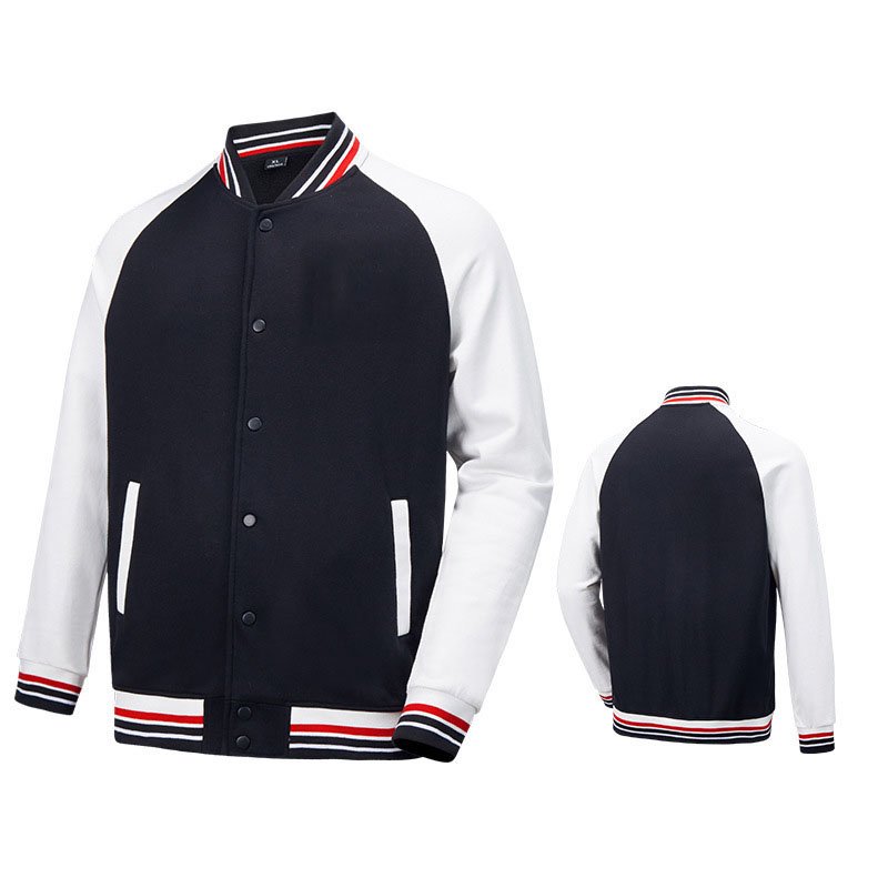 A215 Men's Jackets Men Baseball Jacket University Team Uniform Streetwear Button Pocket Casual Coat Letterman Jackets