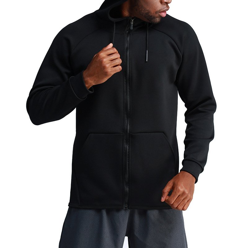 2022 Autumn Winter Hoodies New Men's Jackets Slim Fit Stand Collar Zipper Jacket Men Sportswear Tracksuit Thick Warm Jackets Men