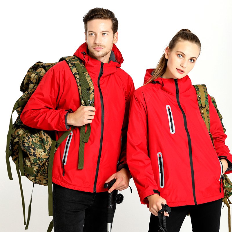 High windproof keep warm men's winter jackets for big/tall men fleece inner winter jackets outdoor sport jackets