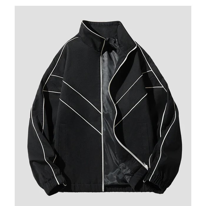 Hot Sale Men' Coat 2024 Spring Autumn Breathable Men Jackets Sports Stand-Up Collar Zipper Fashion Windbreaker Jacket
