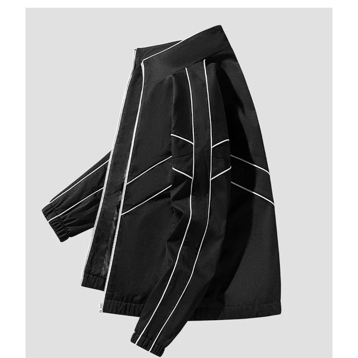 Hot Sale Men' Coat 2024 Spring Autumn Breathable Men Jackets Sports Stand-Up Collar Zipper Fashion Windbreaker Jacket