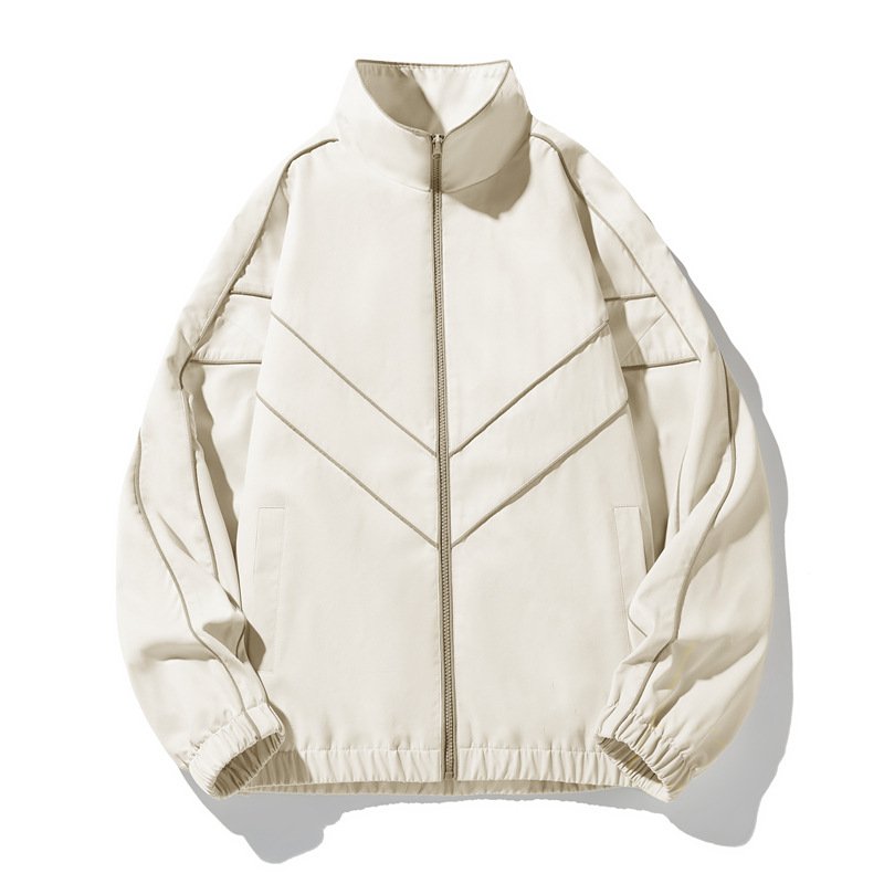 Hot Sale Men' Coat 2024 Spring Autumn Breathable Men Jackets Sports Stand-Up Collar Zipper Fashion Windbreaker Jacket