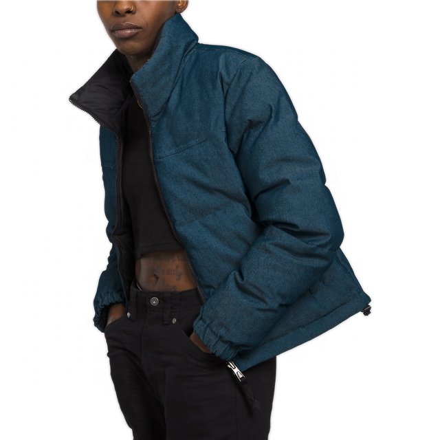 UnisexThe North Custom Puffer Down Jacket Men Winter Bubble Padded Coat Mens Jackets Summer Parka