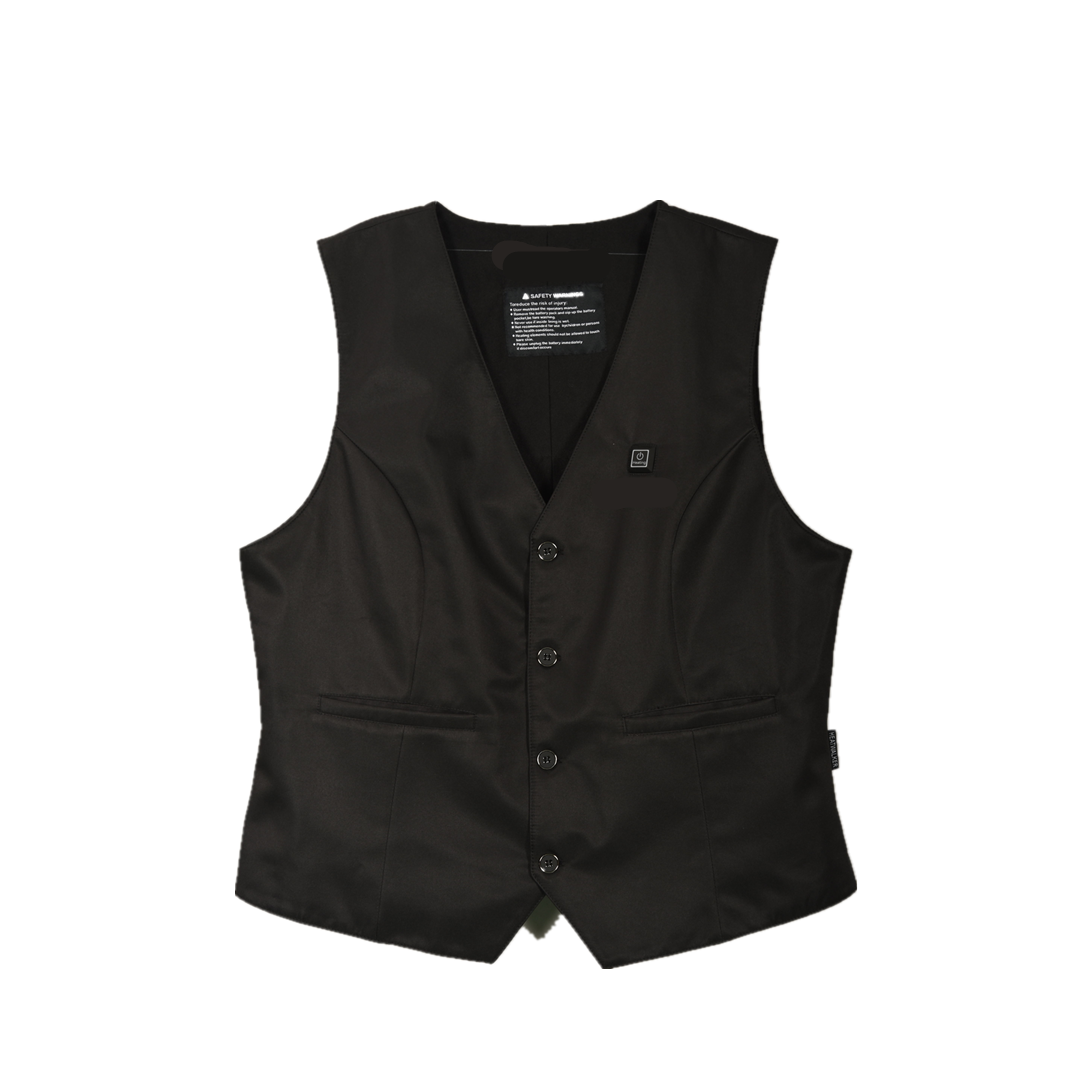 Heated Vest Men's Casual Quilted Waterproof Winter 100% Polyester Shell Vest Jacket